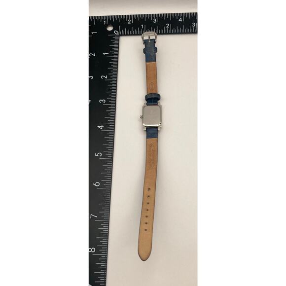 Fossil F2 Women's Watch 17mm with Original Blue Leather Band and New Battery - Picture 9 of 9